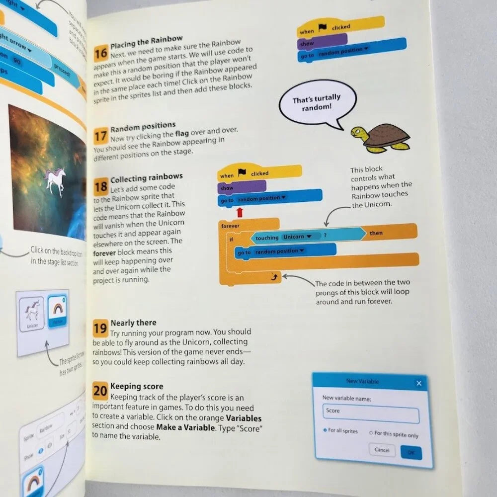 Coding with Scratch 3.0 Workbook Projects Workbook Usborne Electricity and Magne